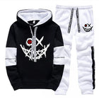 Hot Sales Mens Tracksuit Printed Single Piece Sweatshirts Sweatpants Casual Hoodie Pants Outdoors Mens Clothing Funny Streetwear