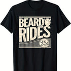 T-shirt da uomo con barba vintage divertente invecchiata, T-shirt da uomo in cotone di alta qualità, comoda, versatile, morbida e traspirante