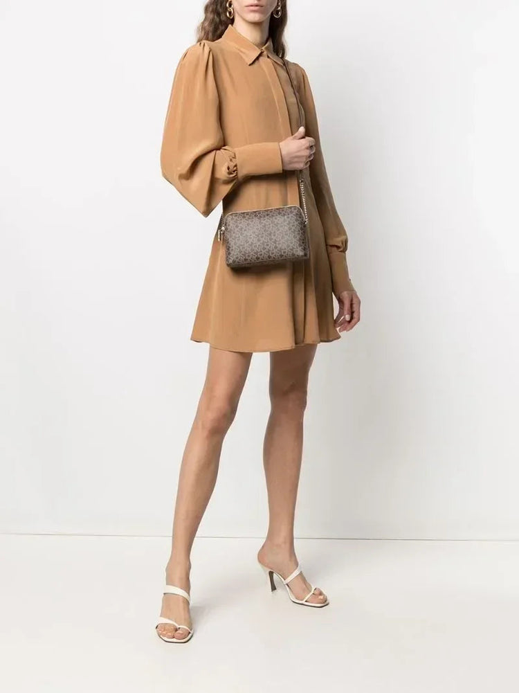 High Quality Small Women Bag PU Leather Female Shoulder Bags Designer Brand Women Handbags Luxury Hand Bags Crossbody PlatiNum