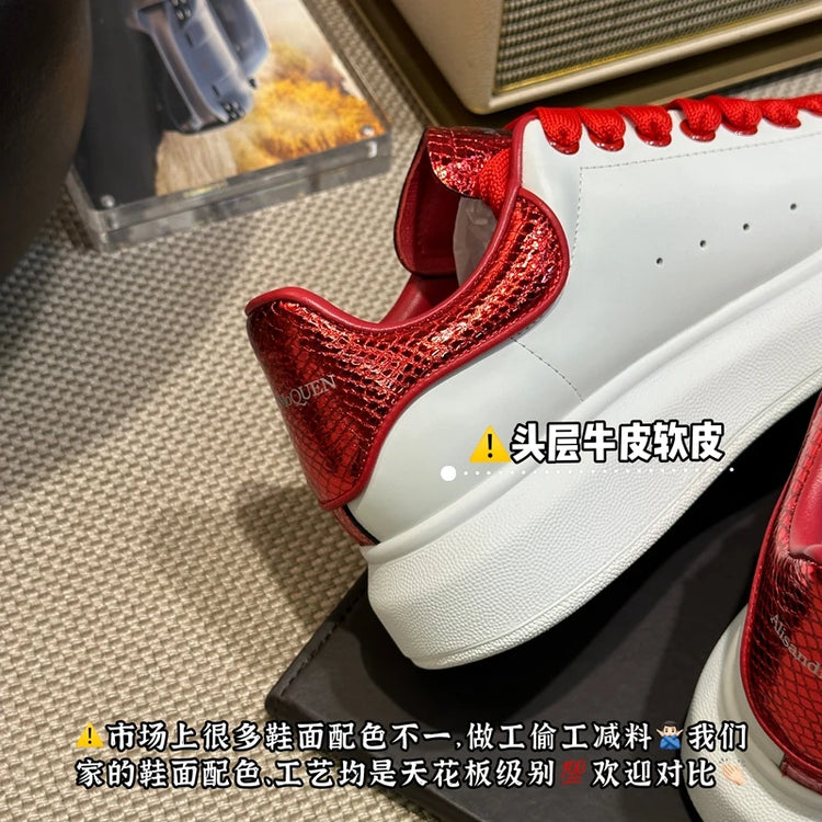 Handcrafted Leather Casual Sneakers Man Platform Trainers Unisex Originality Flat Loafers Men's Footwear