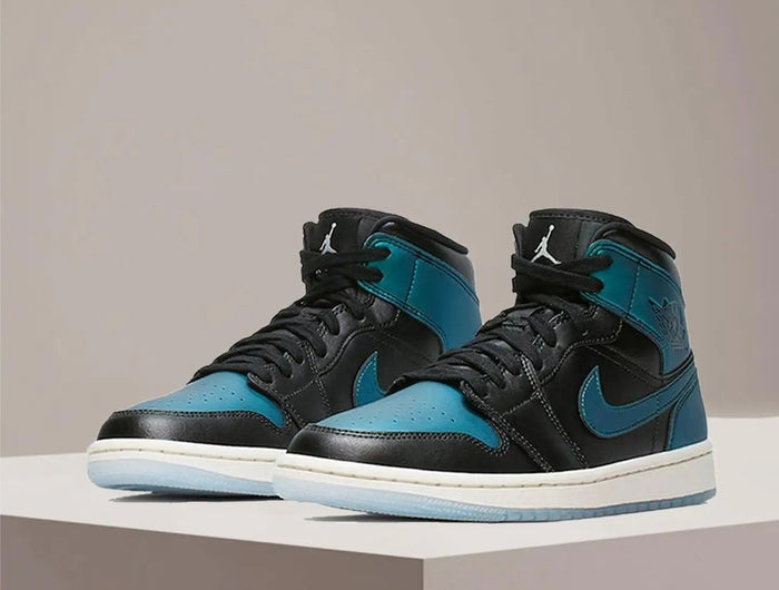 Nike Jordan 1 Retro High-Top Sneakers da basket traspiranti, antiscivolo e durevoli, stile unisex BQ6472-009 platinumshop