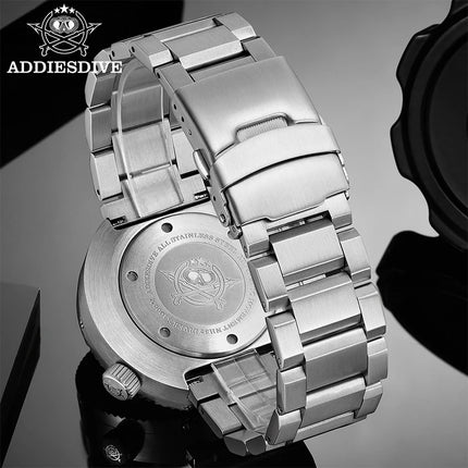 ADDIESDIV2025 New 8215 Movement 200m Waterproof BGW9 Blue Luminous Luxury Diving Automatic Watch Stainless Steel Sapphire AD2523