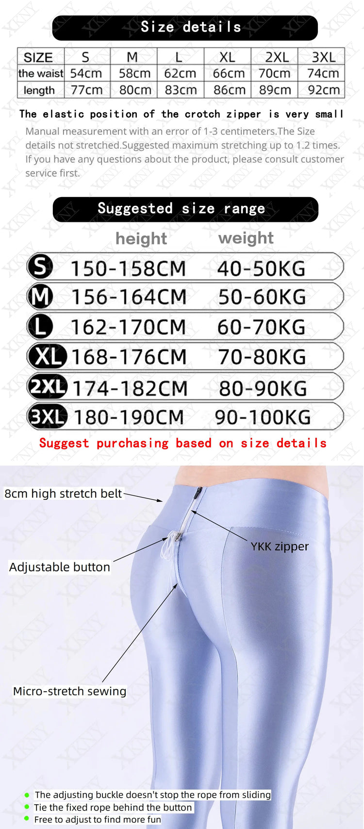 Sexy Oily gloss High elasticity zipper Leggings sport women fitness push up yoga Show buttocks Tight pants PlatiNum