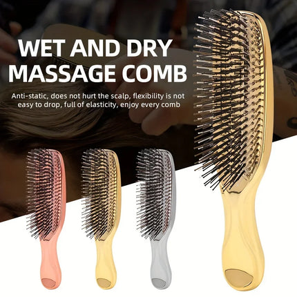 1pcs Japanese Premiun Comb Scalp Massage Brush Portable Soft Anti-frizz Comb Head Massager Hair Beauty Styling Tools