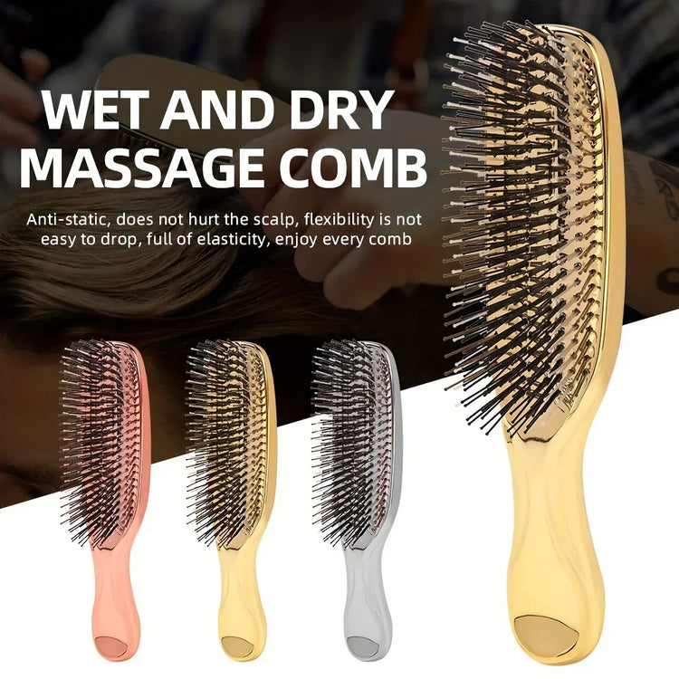 1pcs Japanese Premiun Comb Scalp Massage Brush Portable Soft Anti-frizz Comb Head Massager Hair Beauty Styling Tools