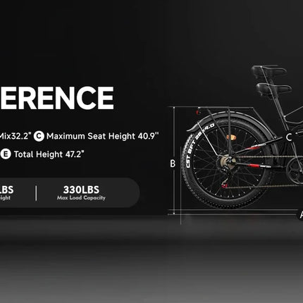 Bicicletta elettrica potente da 3000W, velocità massima di 60km/h, TIFGALOP ES7pro, pneumatici fat da 26 pollici, doppio motore per tutti i terreni, bici elettrica per adulti.