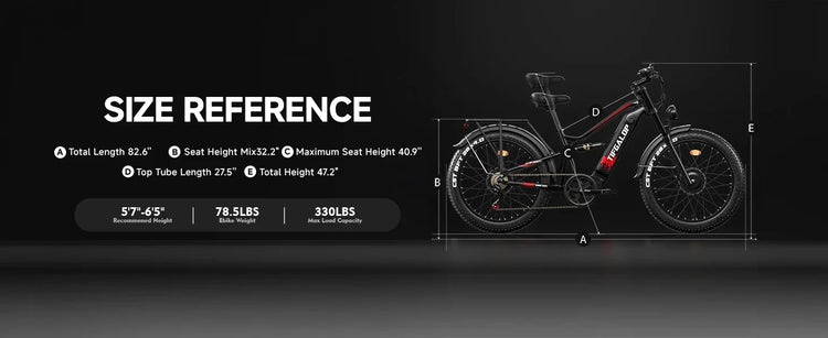 Bicicletta elettrica potente da 3000W, velocità massima di 60km/h, TIFGALOP ES7pro, pneumatici fat da 26 pollici, doppio motore per tutti i terreni, bici elettrica per adulti.