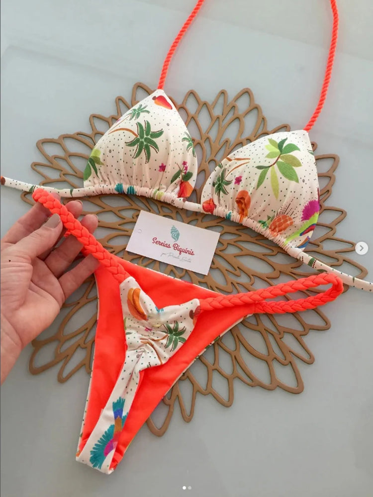 Micro Bikini 2026 Push Up Costumi da bagno donna Costumi da bagno sexy Bikini brasiliano Perizoma Biquini Costume da bagno estivo Beachwear