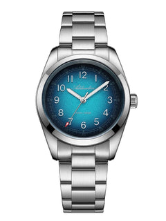 ADDIESDIVE Men's Vintage Quartz Watch 100M Waterproof Sapphire Glass Super Luminous Stainless Steel Classic Wristwatches AD2553