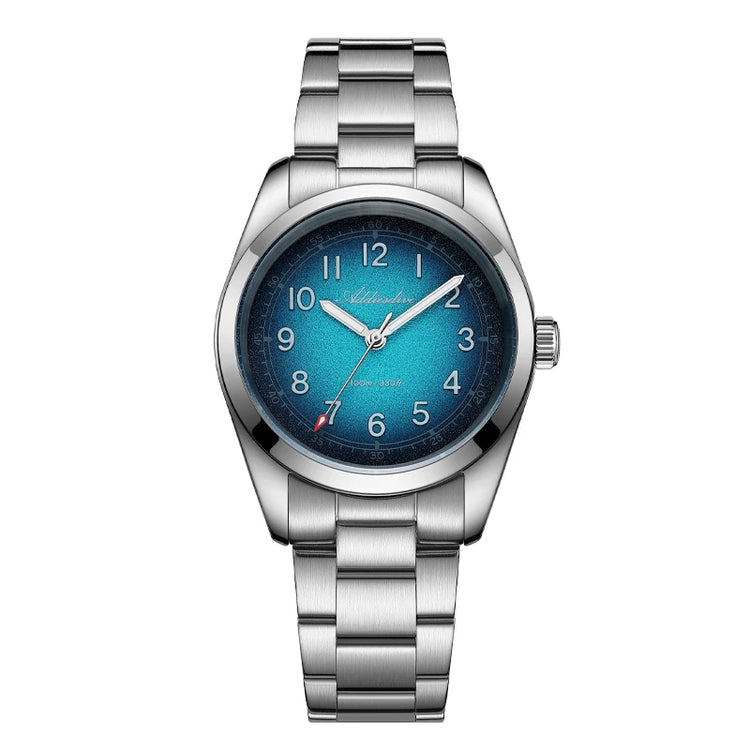 ADDIESDIVE Men's Vintage Quartz Watch 100M Waterproof Sapphire Glass Super Luminous Stainless Steel Classic Wristwatches AD2553