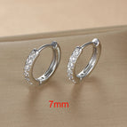Silver white 7mm