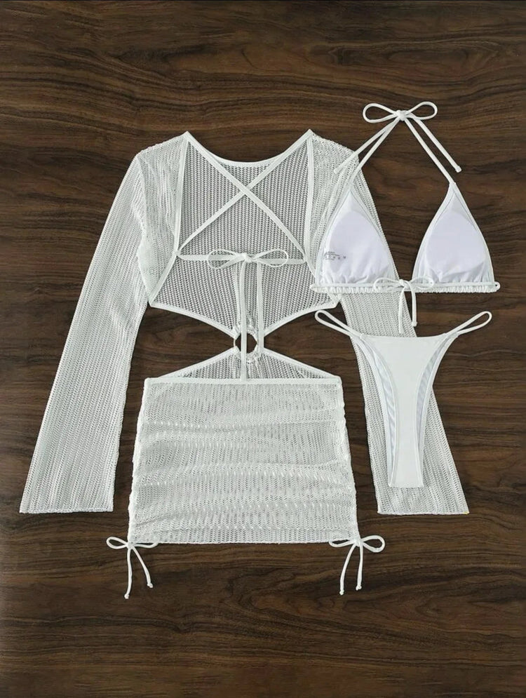 2026 Bikini sexy Costumi da bagno femminili Costumi da bagno a tre pezzi da donna Costumi da bagno da spiaggia Costumi da bagno Bikini brasiliano Set Bagnante da piscina platinumshop