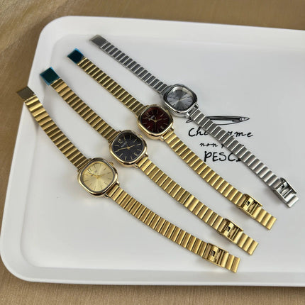 Orologio da donna di lusso cinturino regolabile in acciaio inossidabile orologi da polso al quarzo orologio da donna Dropshipping Reloj Mujer Relogio Feminino platinumshop
