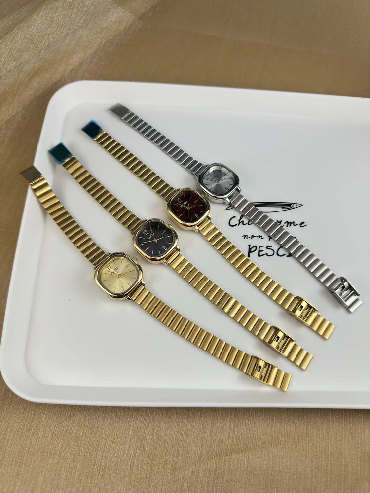 Orologio da donna di lusso cinturino regolabile in acciaio inossidabile orologi da polso al quarzo orologio da donna Dropshipping Reloj Mujer Relogio Feminino platinumshop