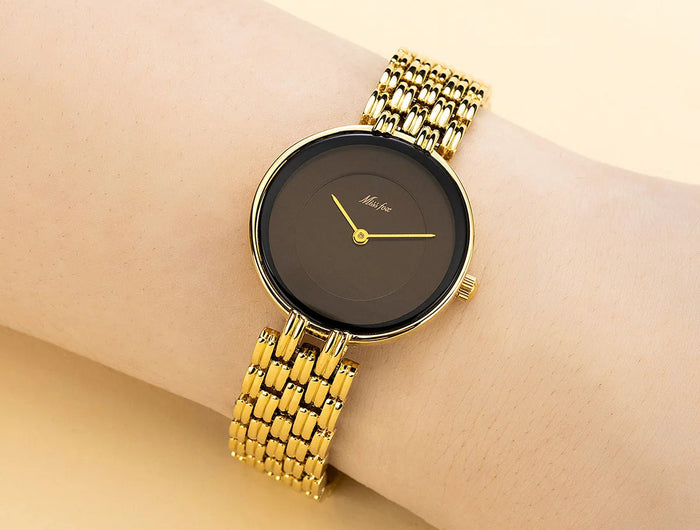 UTHAI orologio da donna leggero marchio di lusso business semplice retrò femminile braccialetto in metallo impermeabile orologio da donna al quarzo moda platinumshop
