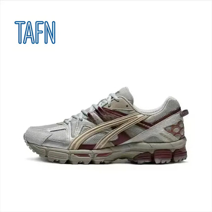 Scarpe stile retrò atletico con suola segmentata antiscivolo, adatte per jogging, attività all'aperto, uscite casual e fitness per adulti.