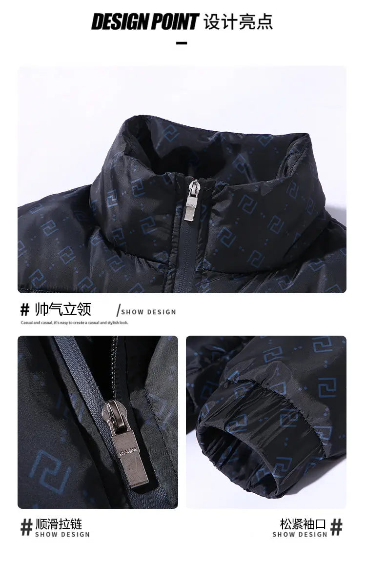 2026 Winter New Style Men's Fashion Casual Trendy Cotton Jacket