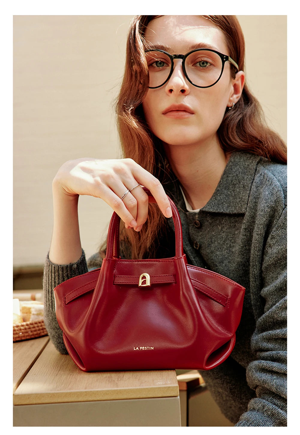 LA FESTIN Original Female bags New Handbag Women's bags Luxury brand Bag Fashion Shoulder Bag Crossbody Bag Bucket Bag