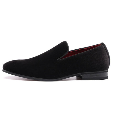 Nuove Scarpe Eleganti da Uomo in Pelle Nera, Blu e Rossa, Mocassini da Guida, Scarpe Formali da Cerimonia e Matrimonio, Calzature da Cerimonia