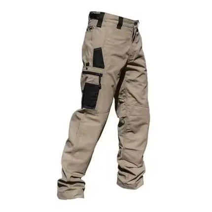 Wear Resistant Work Pant Man Multi-pocket Straight Cargo Trousers Outdoor Jogging Tactical Pants Spring Autumn Casual Trousers