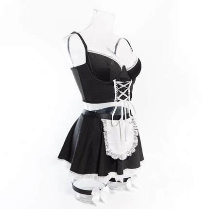 Women Transparent Bra And Panty Garter Underwear Set Hot Erotic Sexy Costumes Underwear Open Bra Thong Sexy Lingerie Sets