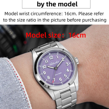 ADDIESDIVE 2026 New Men's Luxury Quartz Watch 100m Water Resistance Sapphire Crystal Japanese Movement BGW9 Blue Lume AD2521