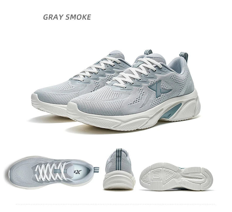 Xtep Running Shoes For Men Breathable Wear-Resistant Men's Sports Shoes Lightweight Jogging Cushioning Sneakers 877119110026 PlatiNum