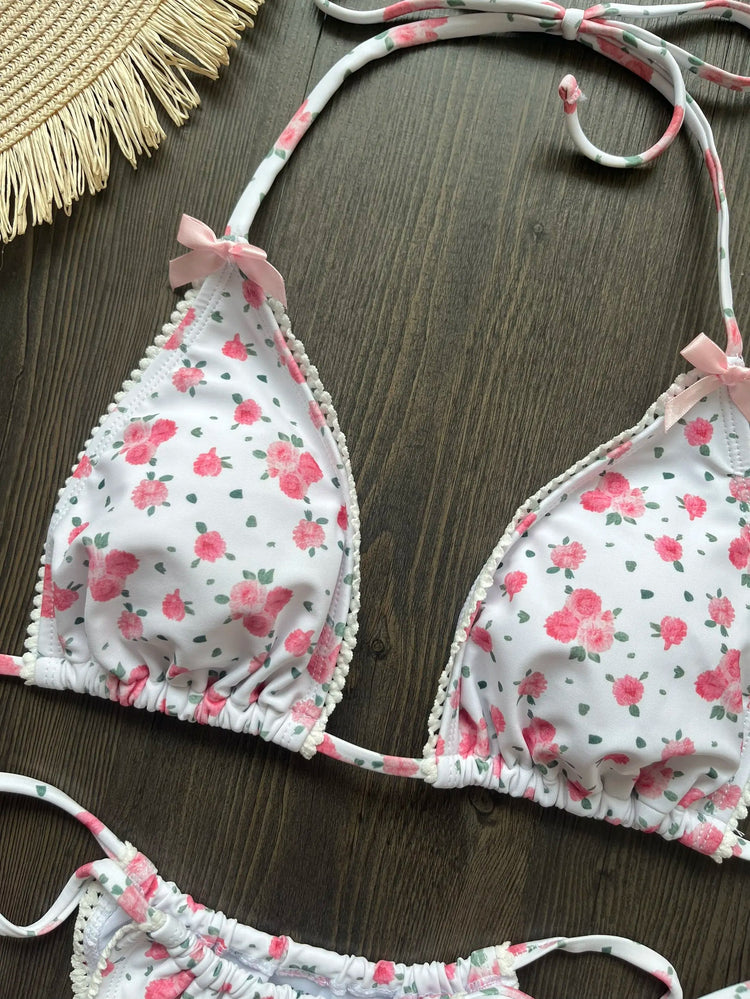 Micro Bikini Push Up Costumi da bagno donna 2025 Costumi da bagno femminili sexy Bikini brasiliano Perizoma Biquini Costumi da bagno Stampa Beachwear platinumshop