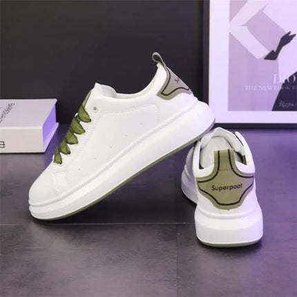 New Luxury Design Sneakers For Men Fashion White Board-shoe Soft Women Walking Shoes Running Shoes Couples Sneakers Tennis Shoes