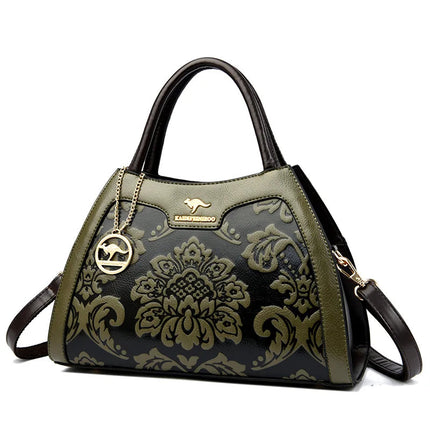 New Women Bag Luxury Designer Cowhide Handbags for Women Famous Brands Crossbody bag for Women Leather Shoulder Bags Sac a main PlatiNum