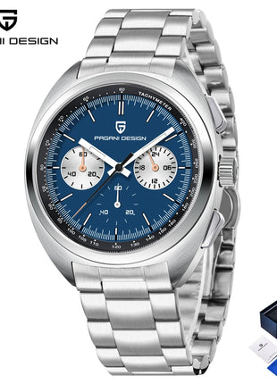 Nuovo Orologio da Uomo PAGANI DESIGN Panda 2026, Orologio al Quarzo Retrò, Cronografo Impermeabile con Vetro Zaffiro AR, Luminoso, Sportivo, in Acciaio Inossidabile