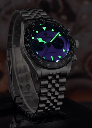 Nuovo Orologio da Uomo PAGANI DESIGN BB Panda 2026, Orologio al Quarzo di Lusso Retrò, Cronografo Sportivo da Polso, Impermeabile 100M, Luminoso