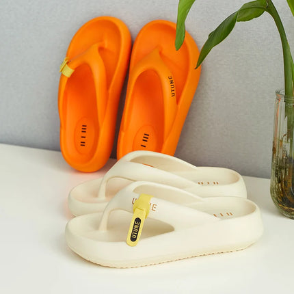 UTUNE 2026 NUOVE infradito da donna con suola spessa - sandali con plateau con altezza crescente, pantofole da spiaggia estive ammortizzate leggere