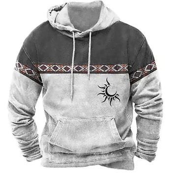 Vintage Totem Autumn Sweatshirt 3D Print Hoodies Loose Men/WOMEN Hoodie Holiday Hoodie Long Sleeve Coat Men Clothing