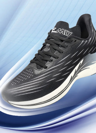 ONEMIX Scarpe da corsa in mesh traspirante Ammortizzazione Slip on Scarpe sportive Casual Morbide scarpe da ginnastica da passeggio per uomo all'aperto Scarpe da jogging PlatiNum