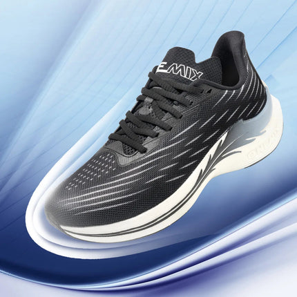 ONEMIX Scarpe da corsa in mesh traspirante Ammortizzazione Slip on Scarpe sportive Casual Morbide scarpe da ginnastica da passeggio per uomo all'aperto Scarpe da jogging PlatiNum