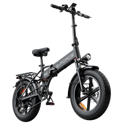 Bicicletta Elettrica Pieghevole G-FORCE RC per Adulti, Motore 750W, Batteria 48V 20AH, Pneumatici Fat da 20 Pollici, Bici Elettrica Urbana