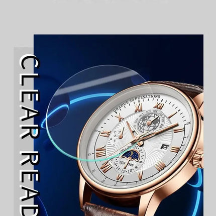2024 Orologio da uomo alla moda Orologio da polso da uomo sportivo di lusso alla moda Orologio da uomo al quarzo con data in pelle luminosa impermeabile Orologio da uomo platinumshop