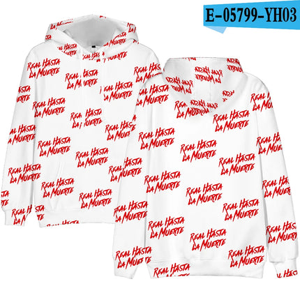 Cartoon Novelty Cute New Anuel AA 3D print Hoodies Sweatshirts Men/Women Sweatshirt Fashion Casual Long Sleeve Pullovers