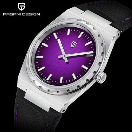PAGANI DESIGN 2026 Nuovo Orologio al Quarzo Sottile da Uomo 7MM VJ21 37MM Zaffiro Acciaio Inossidabile Impermeabile 10Bar Luminoso C3 Reloj Hombre