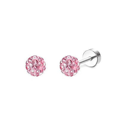 2 pz/set In Acciaio Inox Cuore Luna Earbone Della Vite Della Vite Della Sfera Orecchini con perno per Le Donne di Modo Dell'orecchio Trago Cartilagine Body Piercing platinumshop