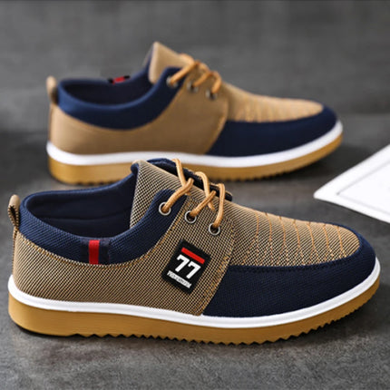 2025 Nuove scarpe da uomo alla moda alla moda Scarpe sportive casual Comode e versatili lavorate a maglia