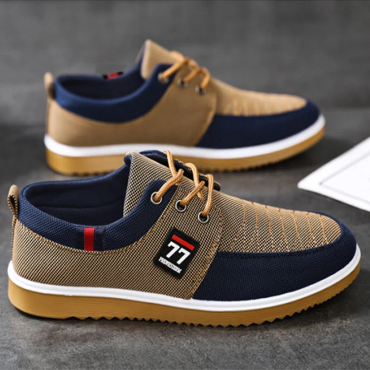 2025 Nuove scarpe da uomo alla moda alla moda Scarpe sportive casual Comode e versatili lavorate a maglia