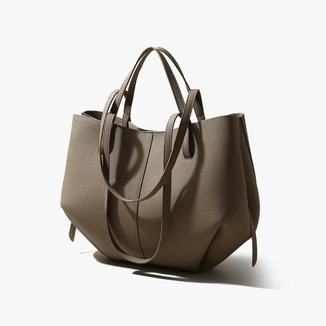 2026 Borse a Mano in Vera Pelle di Prima Qualità per Donna, Borsa a Spalla Grande di Alta Qualità, Borse da Viaggio, Borsa da Viaggio alla Moda per Donna, Marrone