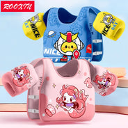 Rooxin Gilet da nuoto senza gonfiaggio Gilet di galleggiamento Anello da nuoto Tubo Accessorio da nuoto per sport acquatici Anello da braccio per nuoto Galleggiante per piscina
