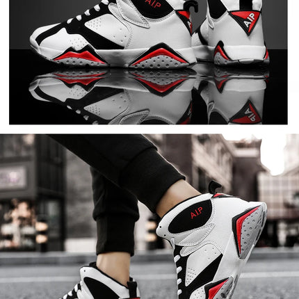Men Basketball Shoes Fashion Non-slip Mens Casual Sneakers Man Sports High Quality Outdoor Jogging Shoes Boys Athletic Wear Traf