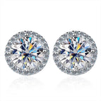 color oro bianco / 0.5ct all moissanite