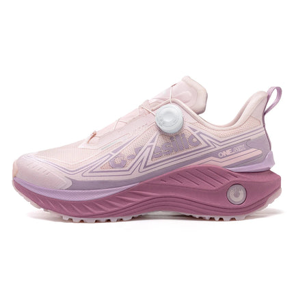 ONEMIX Sneakers da corsa per esterni Scarpe da trail elastiche da uomo Sneakers da donna leggere e traspiranti Coppia scarpe casual impermeabili PlatiNum