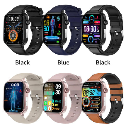 Nuovo 2025 Smartwatch per XIAOM1 con ECG+PPG, Monitoraggio Grasso Sanguigno e Acido Urico, Frequenza Cardiaca, Pressione Sanguigna, Chiamate Bluetooth per Uomini e Donne platinumshop