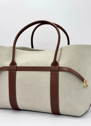 Borsa a Mano da Donna in Vera Pelle di Alta Qualità, Stile Designer, Borsa a Tracolla Oversize con Cinghia Larga, Borsa a Tracolla per Uso Professionale e Quotidiano, Anti-piega, in Pelle Morbida, Adatta per Riunioni Formali
